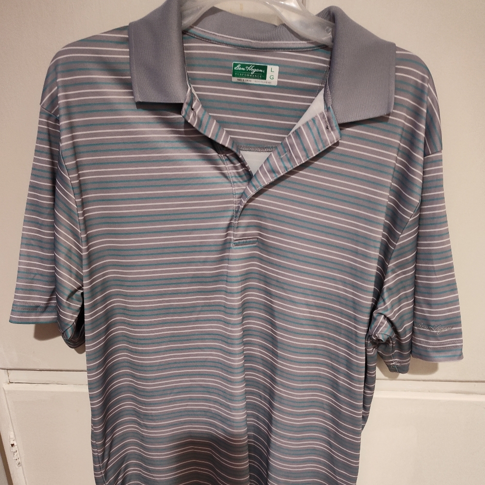 Hogan Polo Blue and Pink Classic Shirt